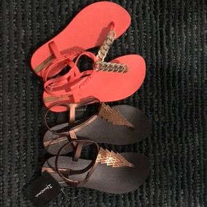 Brand new sandals
